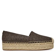 Espadryle damskie - Espadryle MICHAEL Michael Kors Lynn 40S5LYFP1B Brązowy - miniaturka - grafika 1