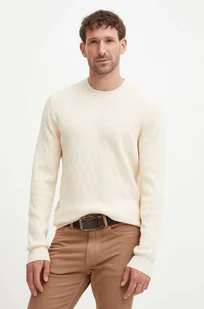 Guess sweter DELROY męski kolor beżowy  M4YR13 Z3FC2 - Swetry męskie - miniaturka - grafika 1