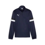 Bluzy dla chłopców - Dziecięca Bluza PUMA TEAMRISE 1/4 ZIP TOP JR 65865806 – Granatowy - miniaturka - grafika 1
