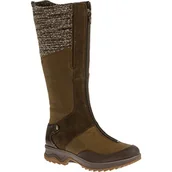 Śniegowce damskie - Merrell Damskie buty zimowe Eventyr Cuff WTPF, brązowy - Braun Dark Earth - 40 EU - miniaturka - grafika 1