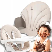 Krzesełka do karmienia - Pokrowiec poszycie na krzesełko do karmienia eco skóra łatwo zmywalne OMNA - miniaturka - grafika 1
