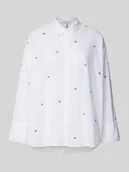 Koszule damskie - Bluzka koszulowa z listwą guzikową model ‘NEW LINA’ - miniaturka - grafika 1