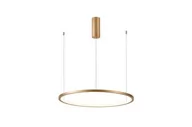 Lampy sufitowe - Vinola D100 lampa wisząca 1xLED/58W złota PND-56135B-100RPP-GD-3KS4K-TRDIMM - miniaturka - grafika 1