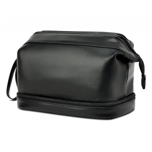 Kosmetyczka Rozkładana 2 Poziomowa 2W1 Ks106Cz - Kosmetyczki, organizery i kuferki - miniaturka - grafika 1