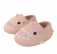 Kapcie damskie - Kapcie Domowe Pluszowe Rekiny Laczki Shark 38-39 - miniaturka - grafika 1
