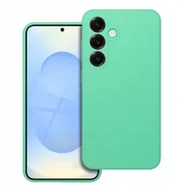 Etui i futerały do telefonów - Futerał SILICONE 2mm do SAMSUNG S25 Plus kompatybilny z MagSafe miętowy - miniaturka - grafika 1