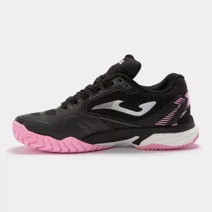Buty do tenisa damskie Joma SET LADY black clay - Tenis ziemny - miniaturka - grafika 1