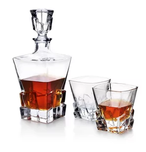 Mondex Zestaw do whisky Eva Cubes 6 szklanek DD.15358 - Pozostałe akcesoria barmańskie - miniaturka - grafika 1