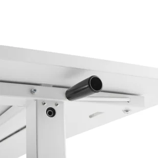 Biurko ręczna regulacja wys  Ergo Office, max 40 kg, max wys 117cm,  z blatem do pracy stojąco siedzącej, ER-401 W - Biurka - miniaturka - grafika 8