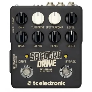 TC Electronic SpectraDrive - Przedwzmacniacz basowy ♦ 30 DNI NA ZWROT ♦ GWARANCJA DOOR-TO-DOOR ♦ SZYBKA WYSYŁKA - Efekty gitarowe - miniaturka - grafika 1