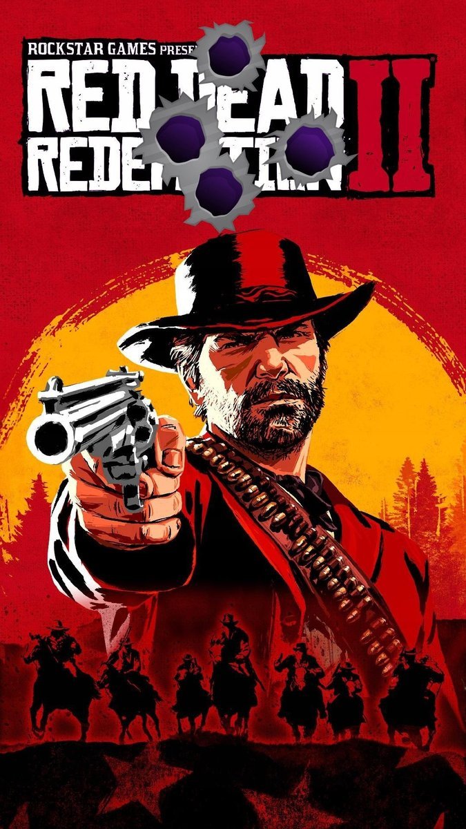 PUZZLE Gra Red Dead Redemption A3 252 el z Nadrukiem + IMIĘ Pudełko