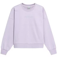 Bluzy damskie - Bluza Damska 4F Jasny Fiolet H4L22 Bld023 52S-2Xl - miniaturka - grafika 1