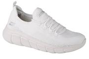 Sneakersy damskie - Skechers Bobs Sport B Flex-Color Connect 117121-WHT damskie sneakersy, białe, rozmiar 35 1/2 - miniaturka - grafika 1