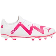 Buty sportowe męskie - Buty piłkarskie Puma Future Play FG/AG M 107377 (kolor Biały, rozmiar 44) - miniaturka - grafika 1