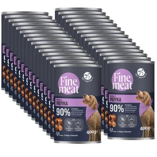 PetRepublic Fine Meat danie z indyka 30x400g dla psa - Mokra karma dla psów - miniaturka - grafika 1