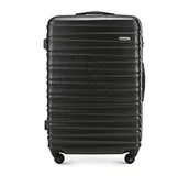 Walizki - WITTCHEN Walizka Podróżna na Kółkach, Rozmiar L (77x52x29cm), Czarny - miniaturka - grafika 1