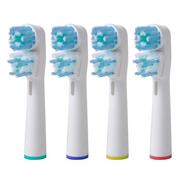 Szczoteczki elektryczne - Końcówki zamienne Oral-B Dual Clean SB-417A x4 - miniaturka - grafika 1