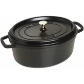 Garnki - Staub Cocotte 31 cm Czarny 40509-319-0 - miniaturka - grafika 1