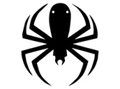 Halloween - Papierowy pająk na Halloween 13-15 cm - 1 szt. - miniaturka - grafika 1