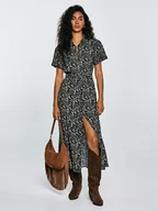 Sukienki - BIG STAR Sukienka w kolorze czarnym - miniaturka - grafika 1