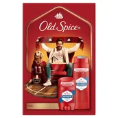 Zestawy kosmetyków męskich - Old Spice zestaw Base Sportfan: Deo stick 50 ml + Żel pod prysznic 250 ml - miniaturka - grafika 1