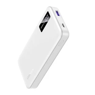Powerbank 10000mAh Ugreen PB311, USB + USB-C, 20W PD (biały) - Powerbanki - miniaturka - grafika 1