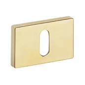 Szyldy i rozety - Rozeta VDS prostokątna R76F złoty klucz - miniaturka - grafika 1