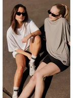 Koszulki sportowe damskie - Rethinkit Koszulka funkcyjna "Air" w kolorze białym - miniaturka - grafika 1