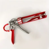 Inne - TEMU Pistolet do uszczelniania metalowego, 3 łożyska, konstrukcja oszczędzająca pracę, ręczny dozownik uszczelniacza, regulowany skok, bez kapania do - miniaturka - grafika 1