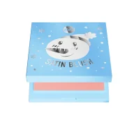 Róże do policzków - Bell XMAS satynowy róż w kompakcie 01 Frosted Peach 4,7 g - miniaturka - grafika 1