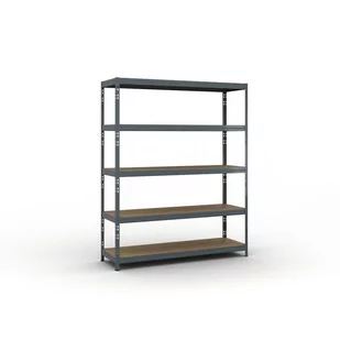 Regał półkowy 1966 x 1600 x 500 mm, nośność 350 kg, 1+1 GRATIS - Szafy i regały magazynowe - miniaturka - grafika 2