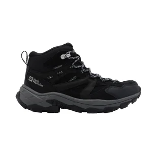 Damskie buty na wędrówki Jack Wolfskin VOJO TOUR LT TEXAPORE MID W Phantom - 35,5 - Buty trekkingowe damskie - miniaturka - grafika 1