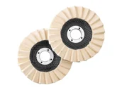 Akcesoria do elektronarzędzi - PARKSIDE® Akcesoria do szlifierek kątowych (Tarcza polerska filcowa, 2 sztuki) - miniaturka - grafika 1