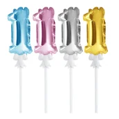 Balony i akcesoria - Balon foliowy na patyczku 1 - miniaturka - grafika 1