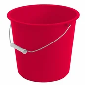 Miotły, szufle, mopy - Wiadro domowe 10 l SIMI malina - miniaturka - grafika 1
