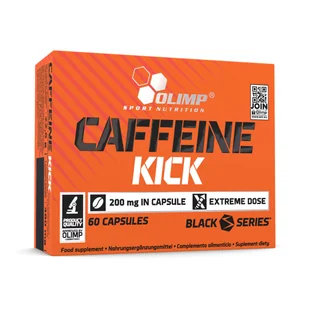Olimp Caffeine Kick kofeina 60 kaps - Witaminy i minerały - miniaturka - grafika 3