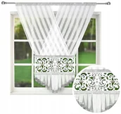 Firany - FIRANA GOTOWA AŻUR PANEL FIRANY GOTOWE WOAL FILC 120x160 cm - miniaturka - grafika 1