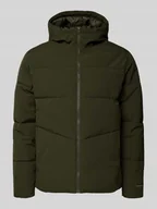 Kurtki męskie - Kurtka pikowana z kapturem - miniaturka - grafika 1