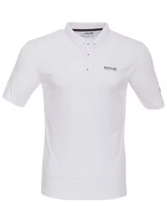 Koszulki sportowe męskie - Regatta Funkcyjna koszulka polo "Maverik V" w kolorze białym - grafika 1