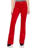 Spodnie damskie - 7 For All Mankind Jeansy damskie typu bootcut, Czerwony (czerwony czerwony), 28W / 34L - miniaturka - grafika 1