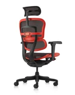 Fotele gamingowe - Fotel gamingowy Ergohuman 2 Ultra Equator Red - miniaturka - grafika 1