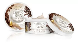 Pure essence Pure Essence masło do ciała O ZAPACHU PALONEJ KAWY Z OLEJEM ARGANOWYM - Balsamy i kremy do ciała - miniaturka - grafika 1