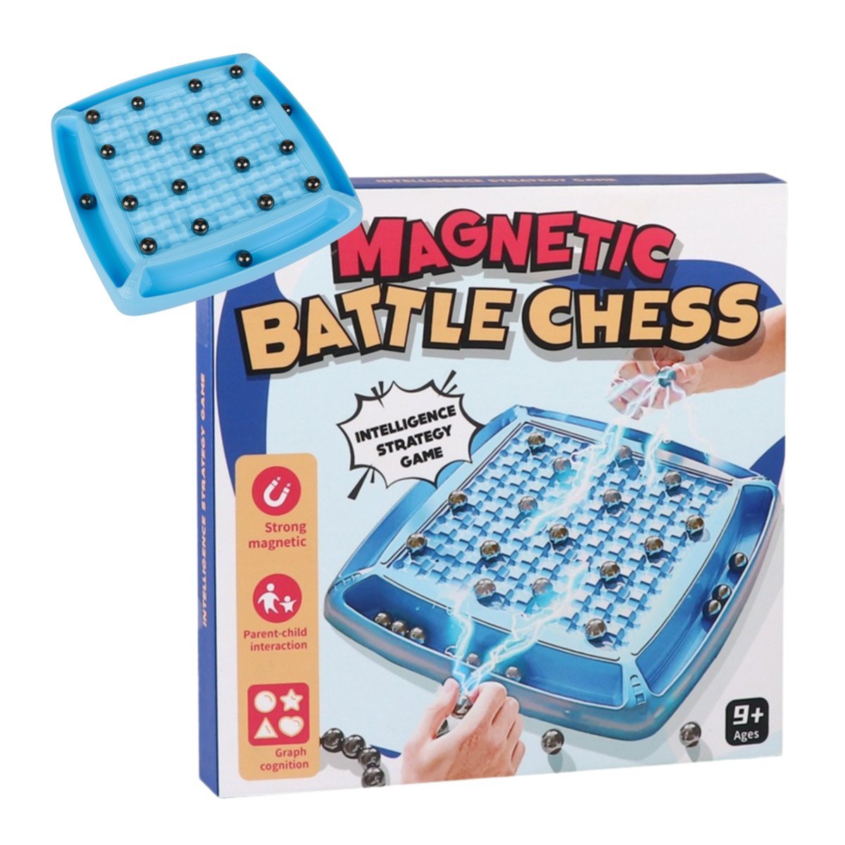 Szachy Magnetyczne Gra Podróżne 32 Magnesy Gry Logiczne Magnes Prezent