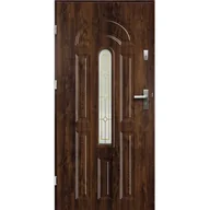Drzwi zewnętrzne - Drzwi zewnętrzne WENUS roco ciemny orzech 90 lewe RADEX - miniaturka - grafika 1