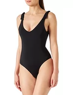 Stroje kąpielowe - Hurley Damski jednoczęściowy kostium kąpielowy, czarny, XS - miniaturka - grafika 1