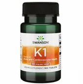 Suplementy diety - Vitamin K1 100 mcg (100 tabl.) - miniaturka - grafika 1
