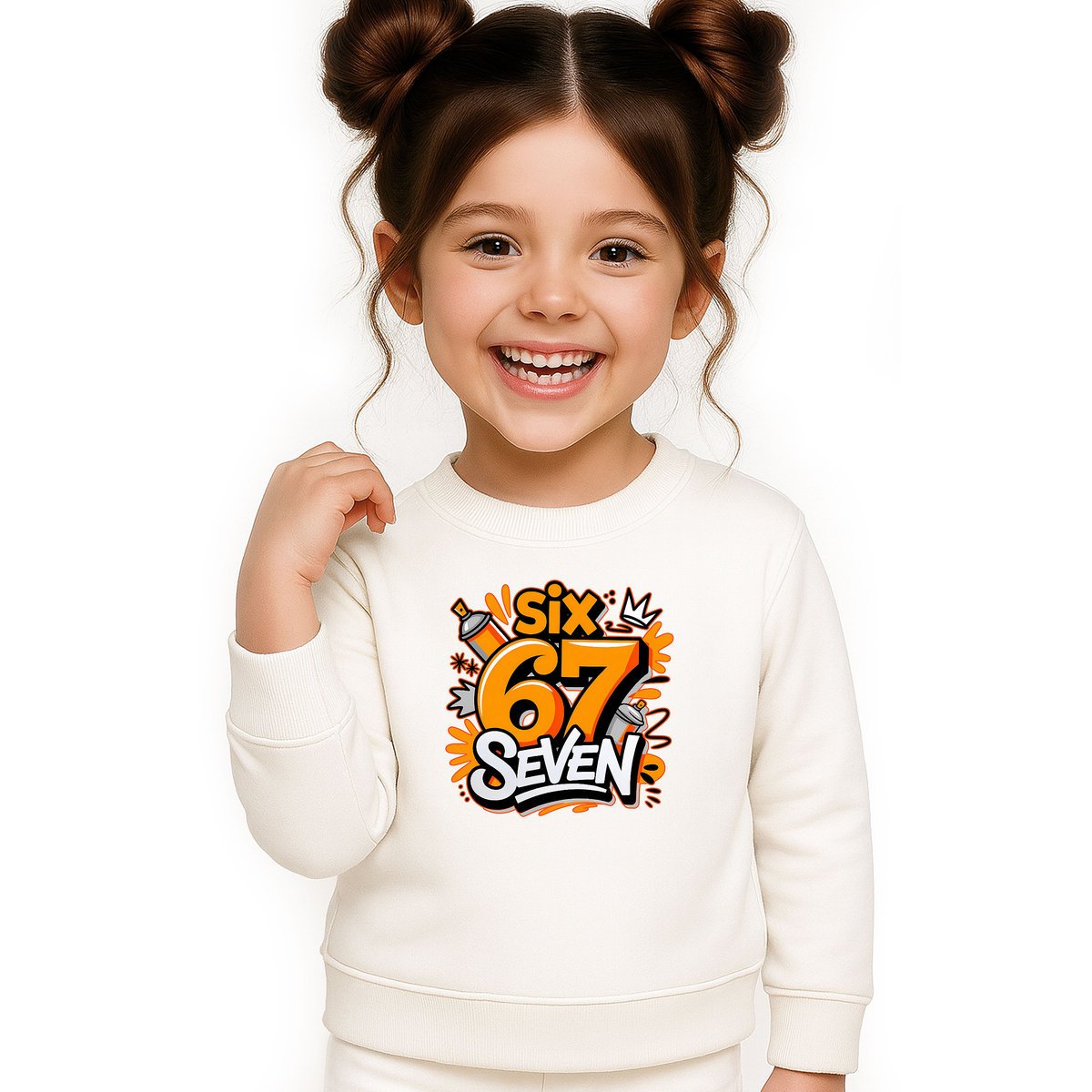 BLUZA DZIECIĘCA 67 SIX SEVEN VIRAL DLA CHŁOPCA DZIEWCZYNKI 134-140