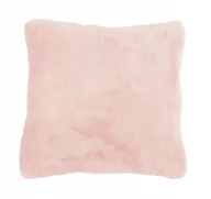 Poduszki dekoracyjne - Poduszka Dekoracyjna Furry 45X45 cm Róż - miniaturka - grafika 1