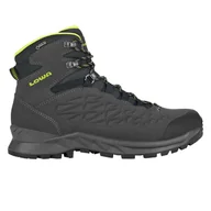 Buty trekkingowe męskie - Męskie Buty Trekkingowe Lowa Explorer Gtx Mid Anthrazite/Limone 43 1/3 - miniaturka - grafika 1