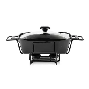 Naczynie z podgrzewaczem 1,4L Black - Piece, kotły  i płyty grzejne gastronomiczne - miniaturka - grafika 1